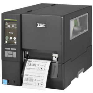 TSC MH641P, 24 dots/mm (600 dpi), rewinder, disp., RTC, USB, RS232, Ethernet